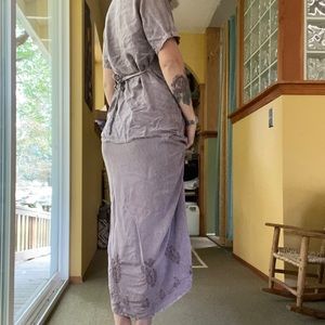 Vintage blush purple set